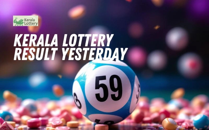 kerala lottery result yesterday